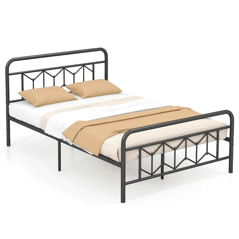 Twin/Full/Queen/King Size Bed Frame Mattress Foundation