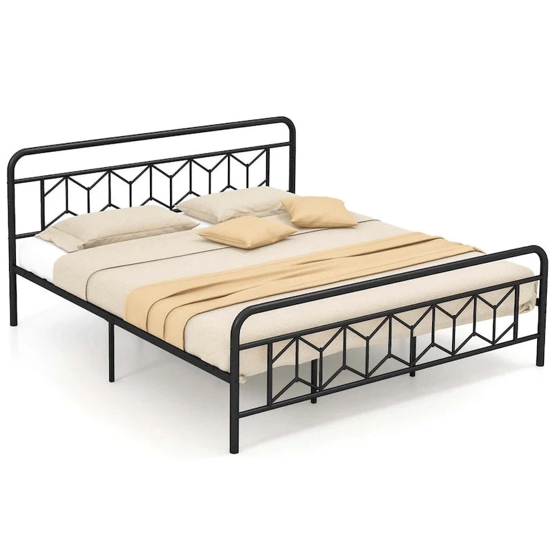 Twin/Full/Queen/King Size Bed Frame Mattress Foundation