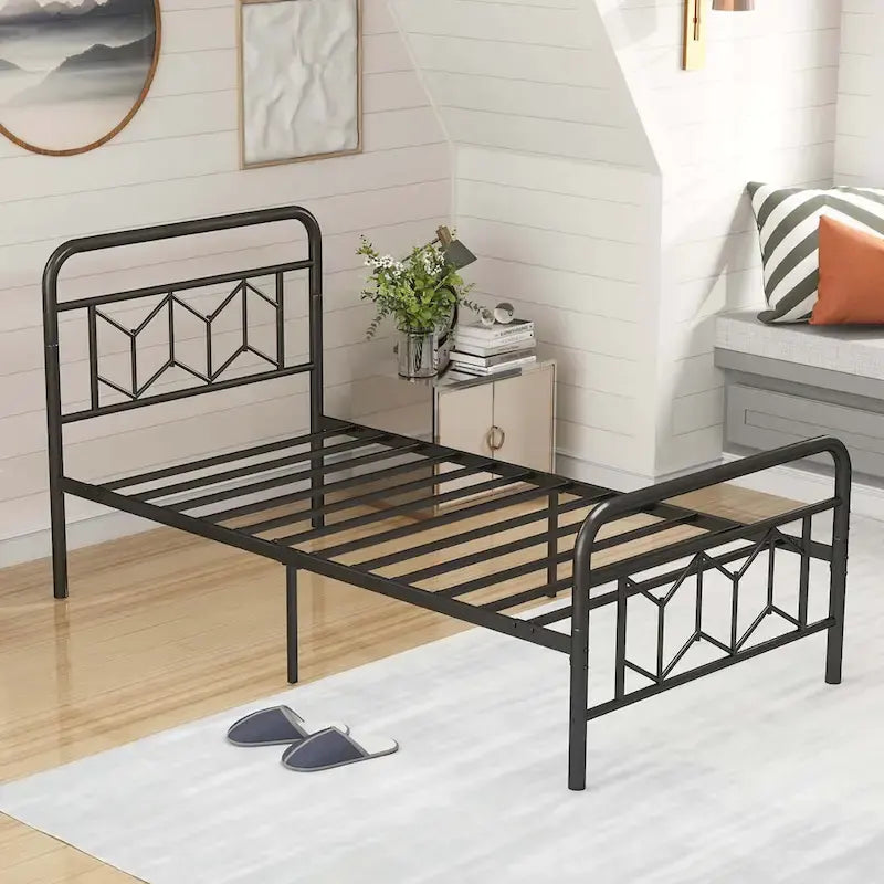 Twin/Full/Queen/King Size Bed Frame Mattress Foundation