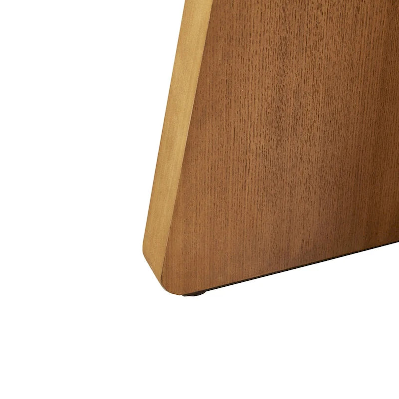 44 Round Dining Table with Pecan Finish
