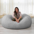 Pouf géant de 1,80 m, Causeuse, Canapé et Transat, Mondo Fur