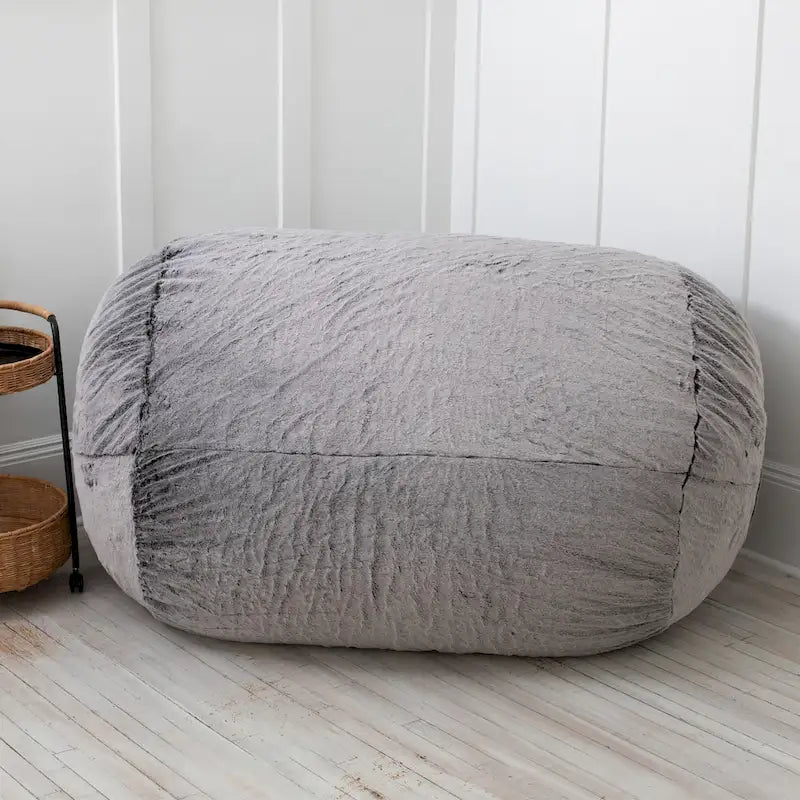 Pouf géant de 1,80 m, Causeuse, Canapé et Transat, Mondo Fur