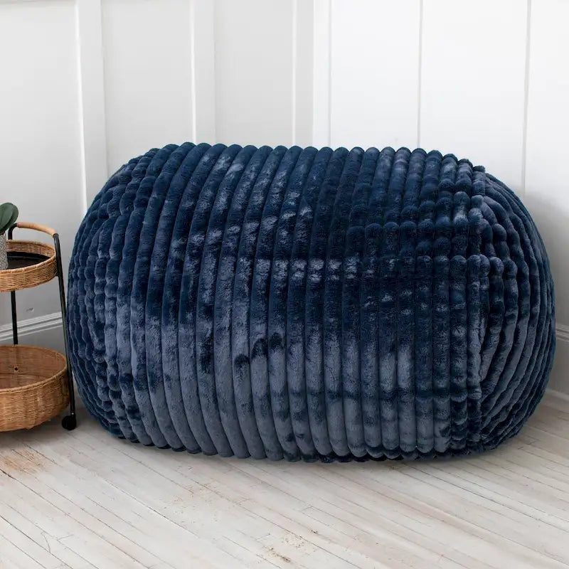 Pouf géant de 1,80 m, Causeuse, Canapé et Transat, Mondo Fur