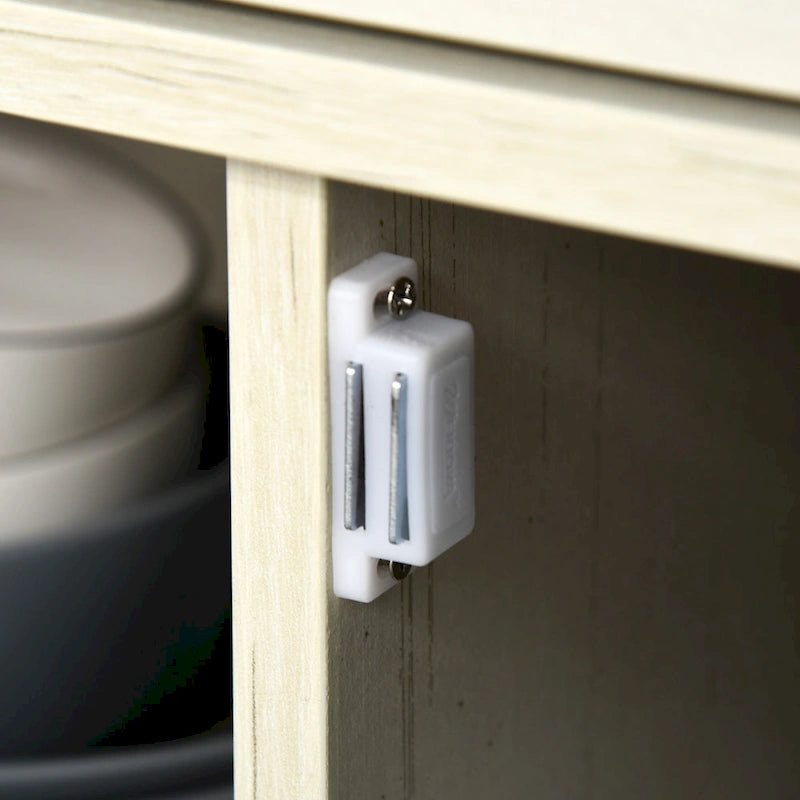 Armoire de rangement rustique avec porte de grange, buffet/bahut de ferme moderne pour cuisine et salle à manger