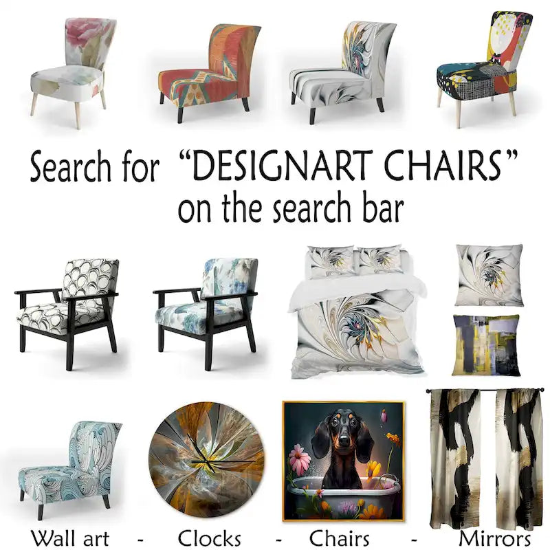 Upholstered Nautical and Coastal Accent Chair