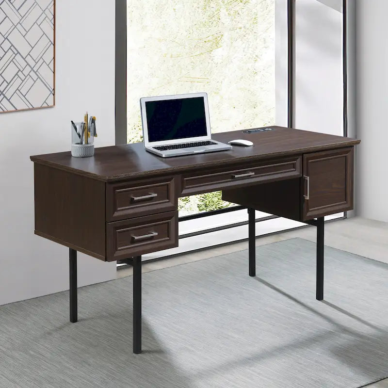 Executive Desk with Power