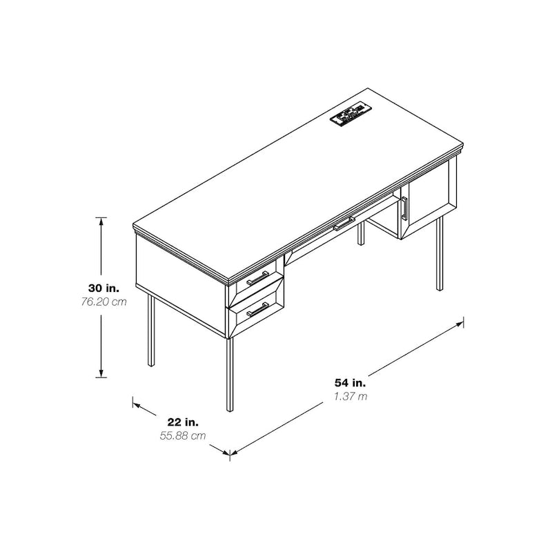 Executive Desk with Power