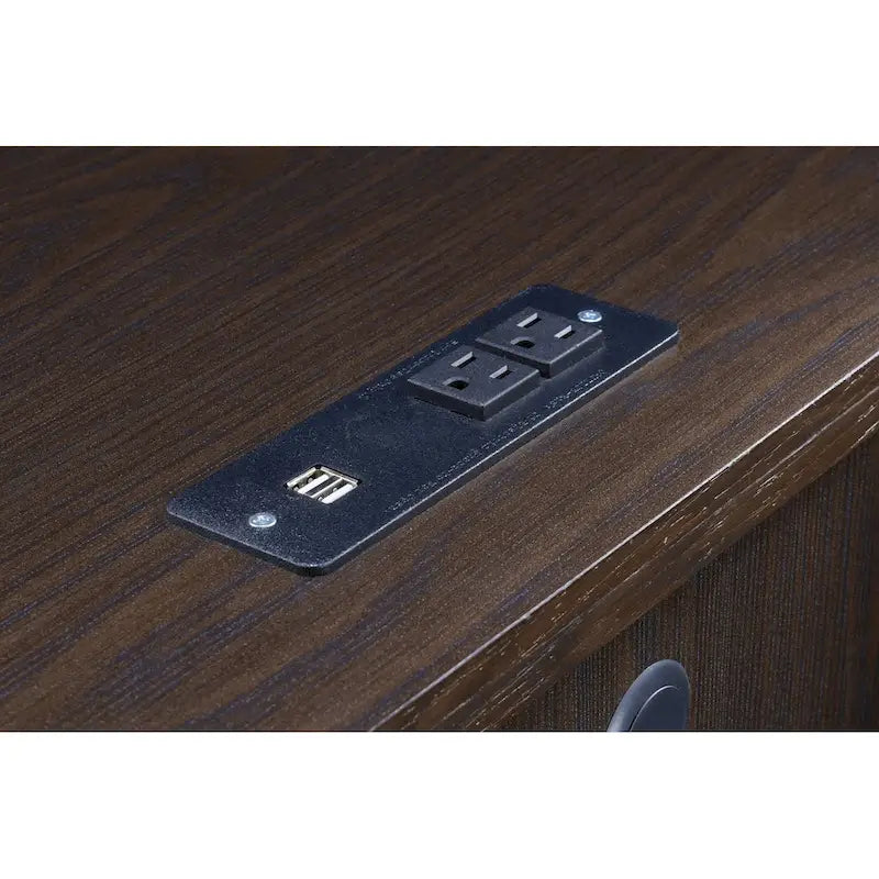 Executive Desk with Power