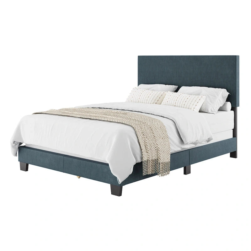 Modern Full/Double Bed, Box Spring Required