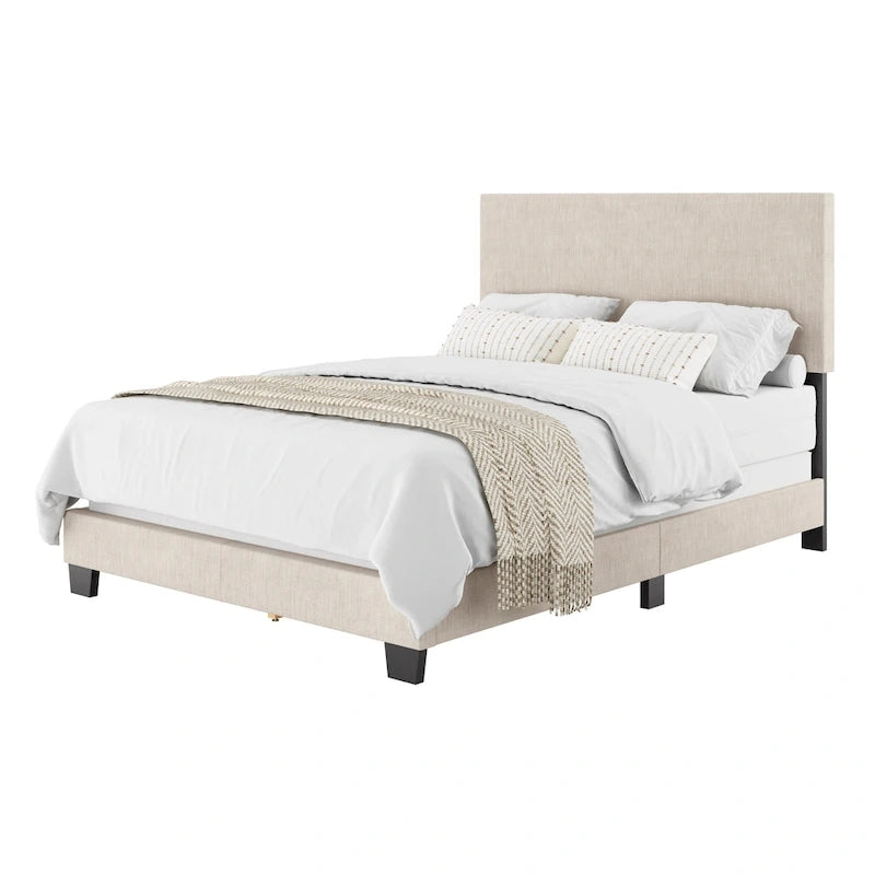Modern Full/Double Bed, Box Spring Required