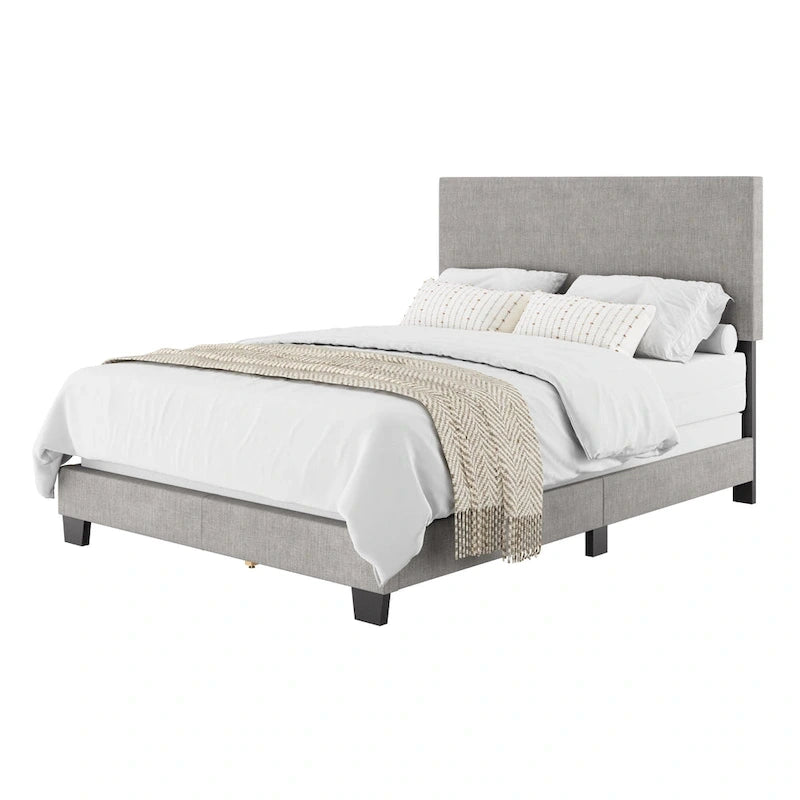 Modern Full/Double Bed, Box Spring Required