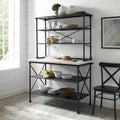 Crosley Madeleine Kitchen Island and Hutch
