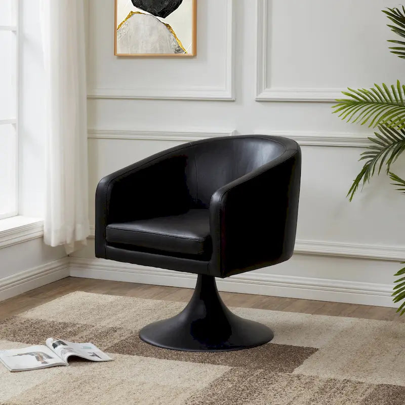 Pedestal Chair, 27.6 W x 29.7 L x 31.9 H