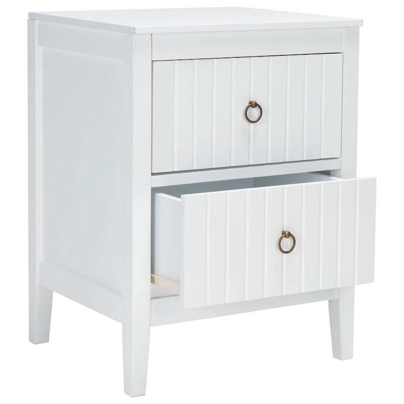 2-Drawer Accent Table Nightstand