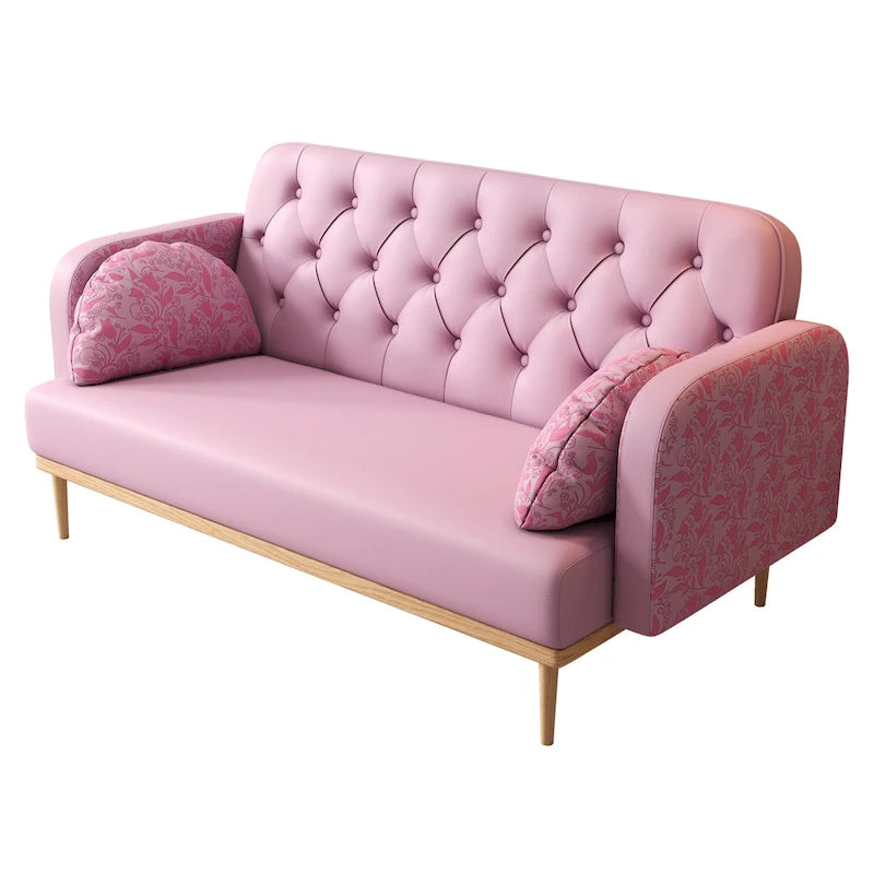 Causeuse avec motif tulipe