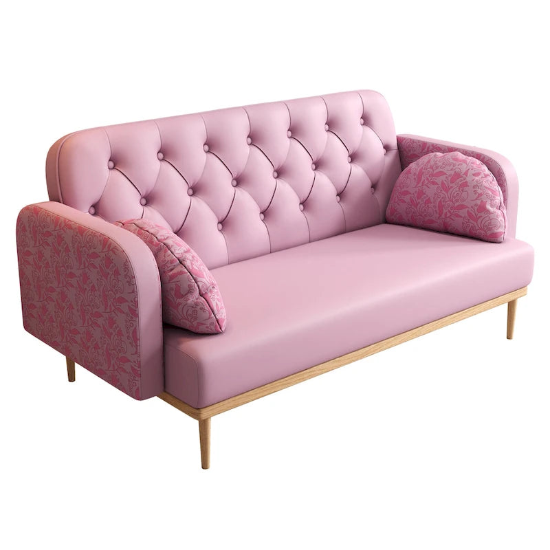 Causeuse avec motif tulipe
