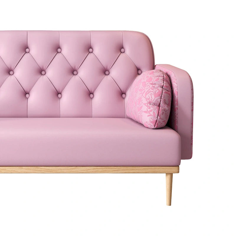 Causeuse avec motif tulipe