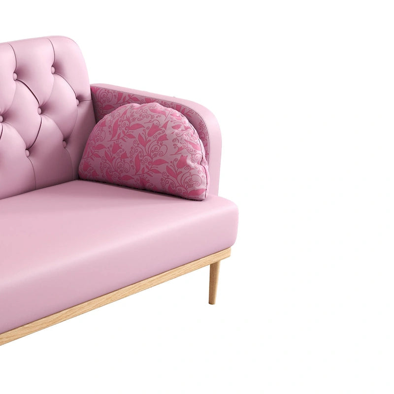 Causeuse avec motif tulipe