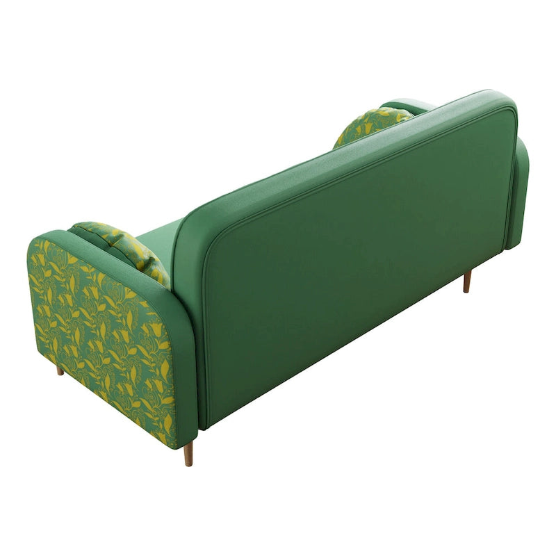 Causeuse avec motif tulipe