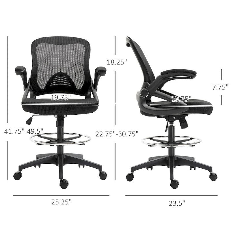 Office Chair with Lumbar Support